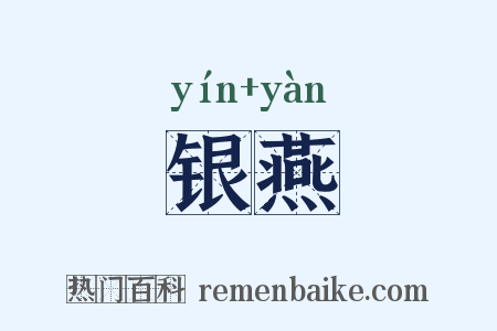 银燕是什么意思的图片